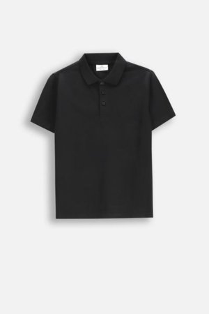 COCCODRILLO krekls ar īsām piedurknēm EVERYDAY BOY B, melns, WC5143601VBB-021-164, 164 cm 