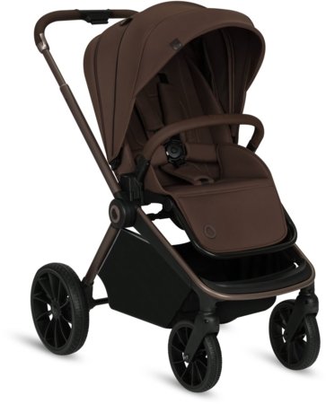 LIONELO universāls ratiņi MIKA PLUS 3IN1, Mocha mousse 