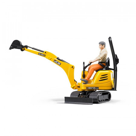 BRUDER 1:16 JCB mikroekskavators 8010 CTS un konstruktors, 62002 62002