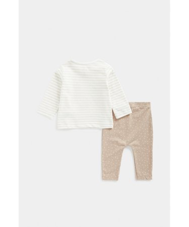 MOTHERCARE t-krekls ar garām piedurknēm un bikses, FE148 