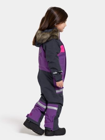 DIDRIKSONS ziemas kombinezons BJÄRVEN 3, violets, 505466-I12, 140 cm 