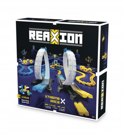 REAXION konstruktors-domino sistēma Xtreme Race, 919421.004 919421.004