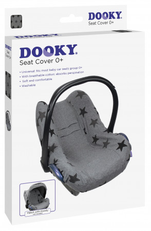 DOOKY pārvalks autokrēslīņam Grey Stars 1326816 1326816