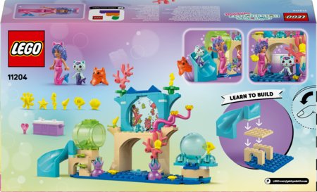 11204 LEGO® Gabby’s Dollhouse Nāriņas Gabijas piedzīvojums akvārijā 