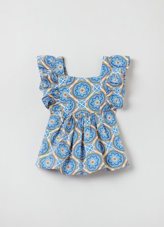 OVS GIRL3-10Y BLOUSE S/S 1L 6-7 MULTICOLOUR 001780943 001780943