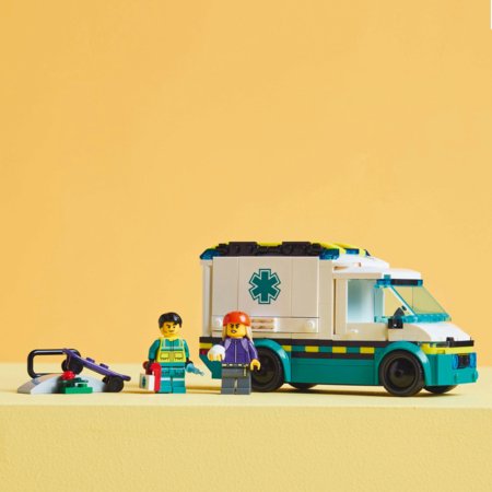 60451 LEGO® City Great Vehicles Ātrās palīdzības auto 