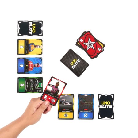 MATTEL GAMES UNO Elite F1 kārtis, JLV42 