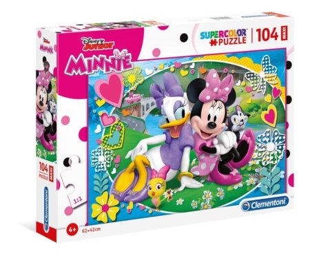 CLEMENTONI puzle Maxi Minnie Happy Helpers, 104 gab., 23708 
