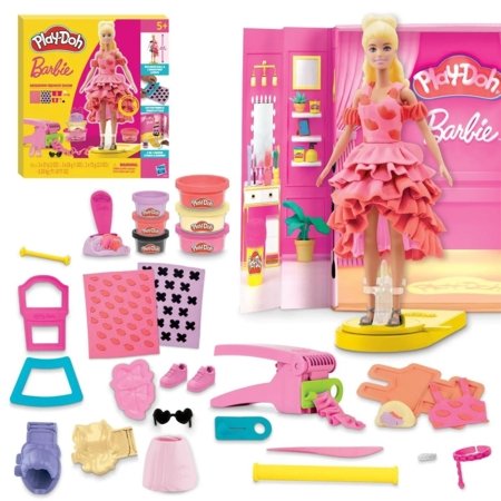 PLAY-DOH Bārbijas dizaineru modes skates rotaļu komplekts, G13565L0 