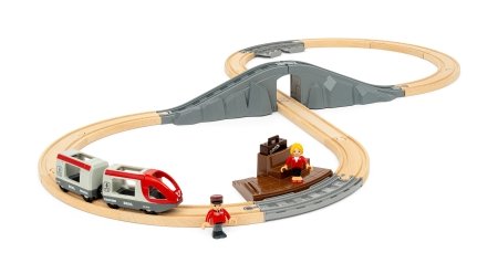 BRIO WORLD startera ceļojumu vilciena komplekts, 36079 