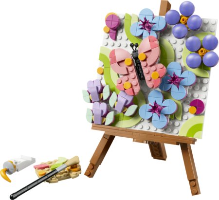 31390 LEGO® Creator Dekoratīva glezna ar ziediem 