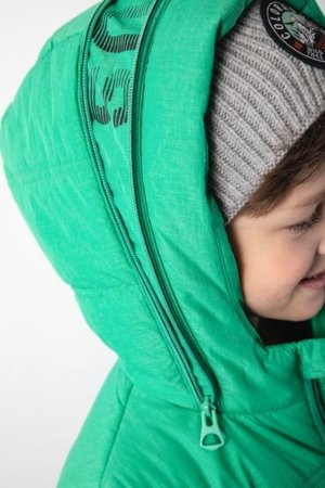 COCCODRILLO jakete OUTERWEAR BOY KIDS, zaļš, cm 