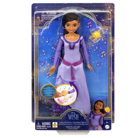 DISNEY WISH dziedošā lelle Asha, HPX26 