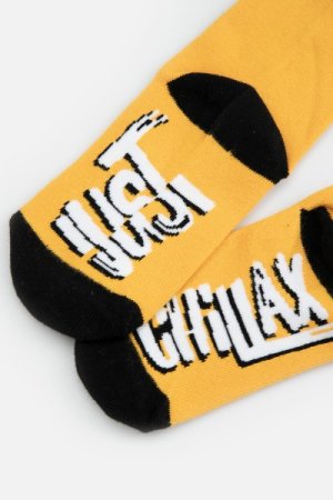 COCCODRILLO zeķes SOCKS BOY, dzeltenas,  ZC3382210SOB-004 ZC3382210SOB-004-036