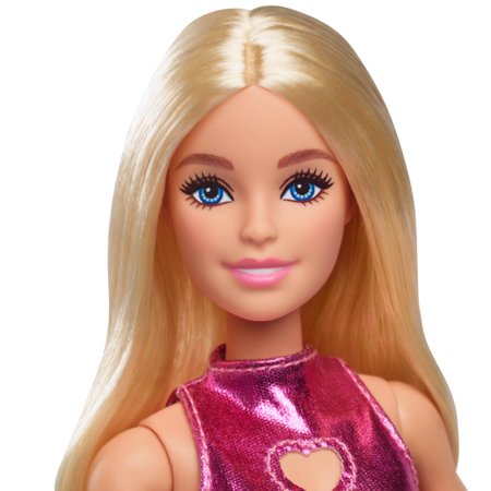 BARBIE Fashionistas lelle rozā kleitā, HYT88 