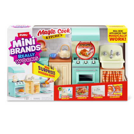 MINI BRANDS miniatūru komplekts Magic Cook Kitchen, 77858 