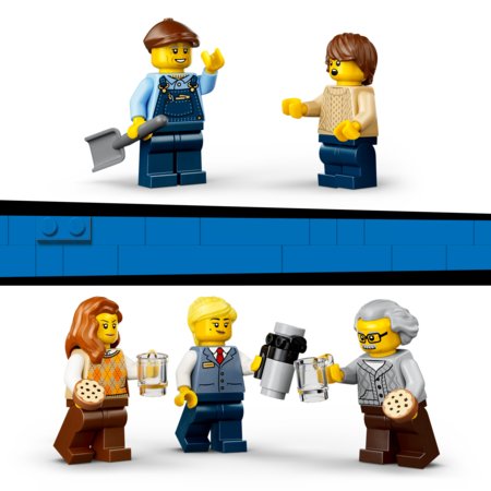 60511 LEGO® City Retro tvaika vilciens 