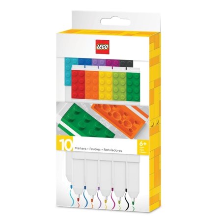 LEGO Iconic marķieri, 10 gab., 53101 