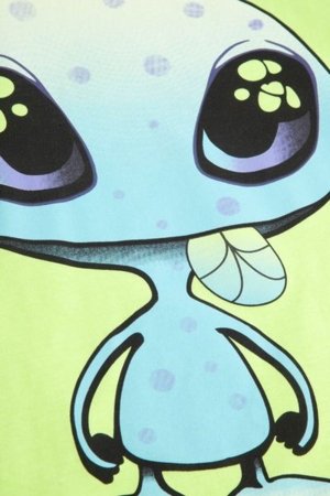 COCCODRILLO krekls ar īsām piedurknēm COSMIC RAVE BOY KIDS, zaļš, WC5143203CBK-030-122, 122 cm 