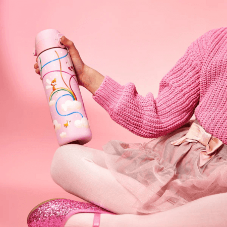 ION8 nerūsējošā tērauda ūdens pudele, Fairies, 600ml, I8SS600PPFAIRY 