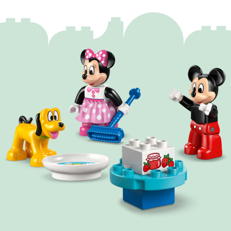 10465 LEGO® DUPLO® │Disney Mikipeles atpūtas klubs ar Minniju un Pluto 