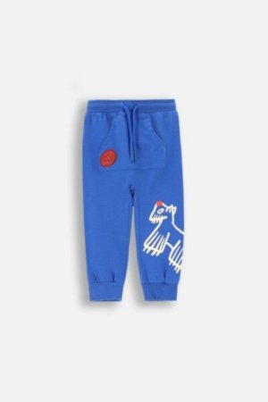 COCCODRILLO džogera bikses BETWEEN FRIENDS BOY NEWBORN, cobalt, ZC4120102BBN-032-086, 86 cm 
