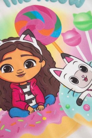 COCCODRILLO t-krekls ar īsam piedurknēm, balti, cm 