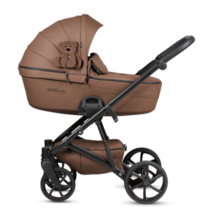 TUTIS universāli ratiņi VIVA 6+ TEDDY limited edition 2/1, Biscuit Teddy, 1612110 