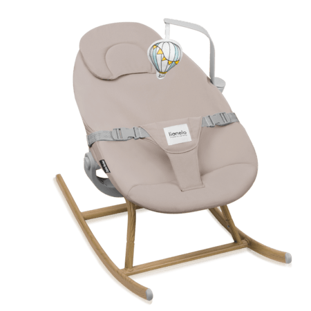 LIONELO barošanas krēsls DALIA, Grey stone natural, LO-DALIA SET 