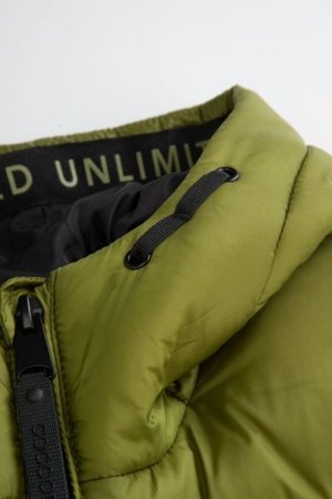 COCCODRILLO jakete OUTERWEAR BOY JUNIOR, zaļš, cm 