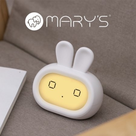 MARY'S modinātājs RABBIT, Grey, MW20730 