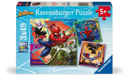 RAVENSBURGER puzles Marvel Spider-Man, 3x49d., 4115 
