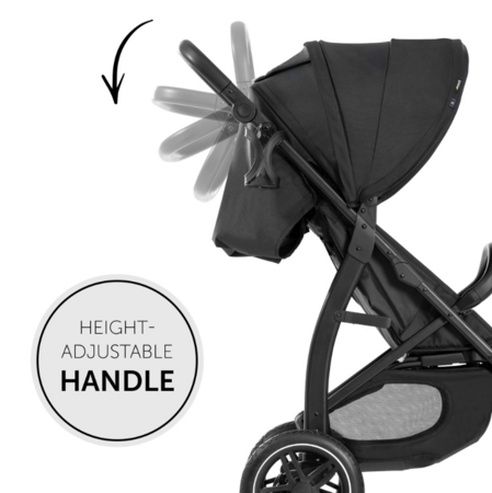 HAUCK ratiņi RAPID 4D, Black, 148952 