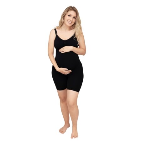 CARRIWELL bezšuvju grūtnieču atbalsta šorti, L, black, 412211 