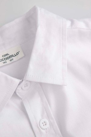 COCCODRILLO marškiniai, balti, XCX136101EJB-001-134, 134 cm 