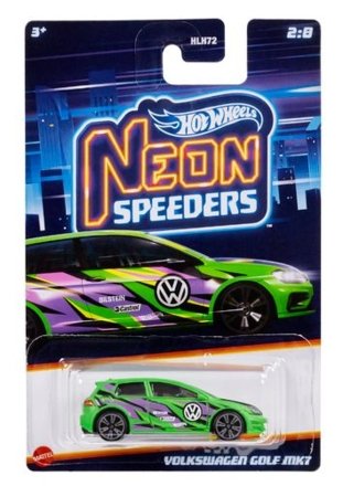 HOT WHEELS Neon Speeders automašīna asort., HLH72 HLH72