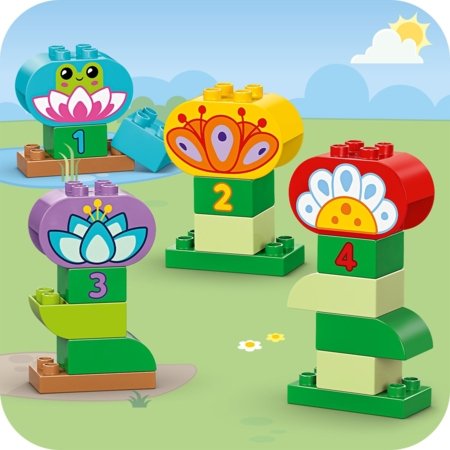 10444 LEGO® DUPLO® Town Radošais dārzs un ziedi 