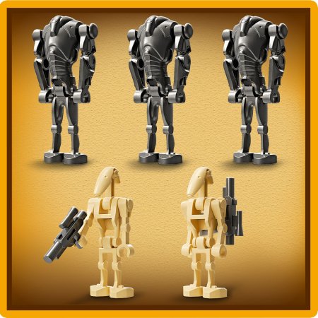 75372 LEGO® Star Wars ™ Clone Trooper™ Un Battle Droid™ Kaujas Paka 