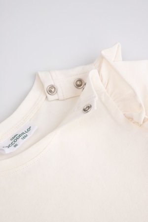 COCCODRILLO bodijs ar īsam piedurknēm, smilšu krāsa, izmērs 