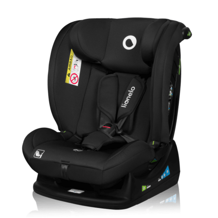 LIONELO autokrēsls IZZY I-SIZE, Black carbon,  40-150 cm., LO-IZZY I-SIZE 