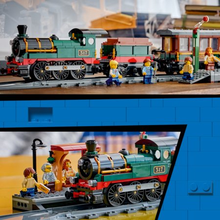 60511 LEGO® City Retro tvaika vilciens 