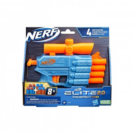 NERF spēļu ierocis Elite 2.0 Prospect QS 4, F4190EU4 F4190EU4