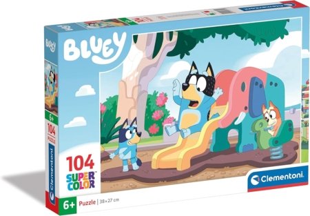 CLEMENTONI puzle Bluey 2, 104 gab., 27171 