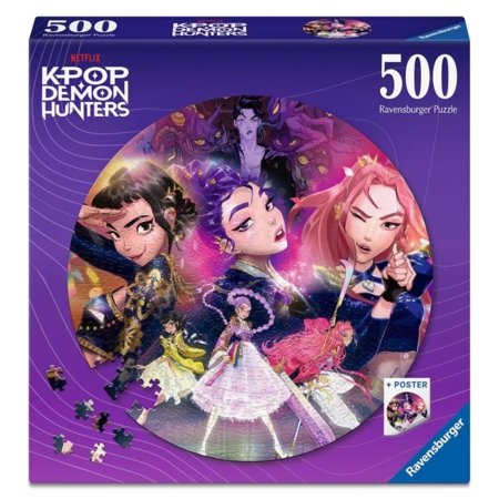 RAVENSBURGER PUZZLE puzle KPOP Demon Hunters 500gab., 12002052 