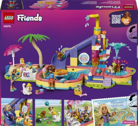 42676 LEGO® Friends Aizraujošā diena akvaparkā 