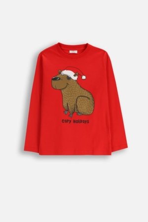 COCCODRILLO t-krekls, sarkani, cm 