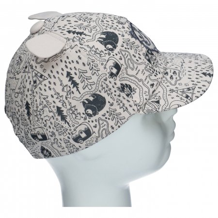 TUTU cepure ar nagu, bēša/melna, 3-006576, 44/48 cm 3-006576 beige/black