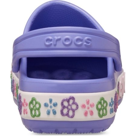 CROCS čības BAYABAND FLOWER violeti, 211303-5PY 27 izmērs 