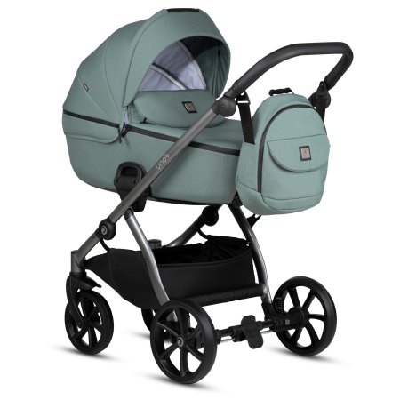TUTIS ratiņi UNO5+ 2in1, menta 143, 1402143 
