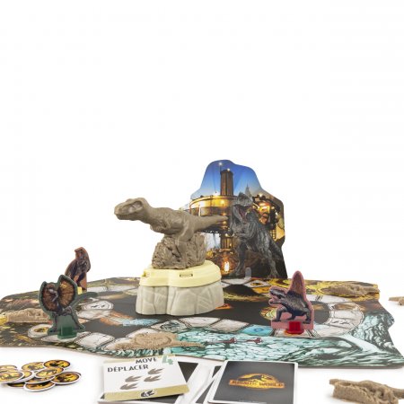 SPINMASTER GAMES galda spēle Jurassic World T-Rex Stomp n Smash, 6060738 6060737